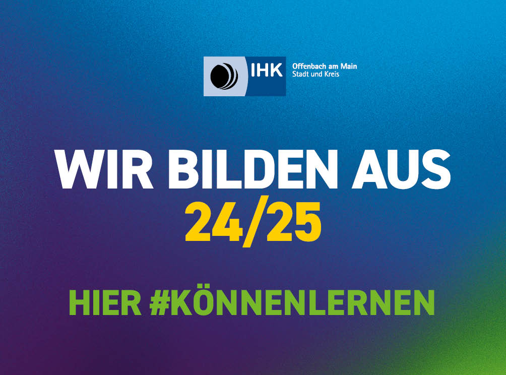 Wir bilden aus! Bewerben Sie sich jetzt bei der GITI GmbH GITI-GmbH-Offenbach-IHK-Offenbach-Ausbildungsbetrieb-Signet-2025